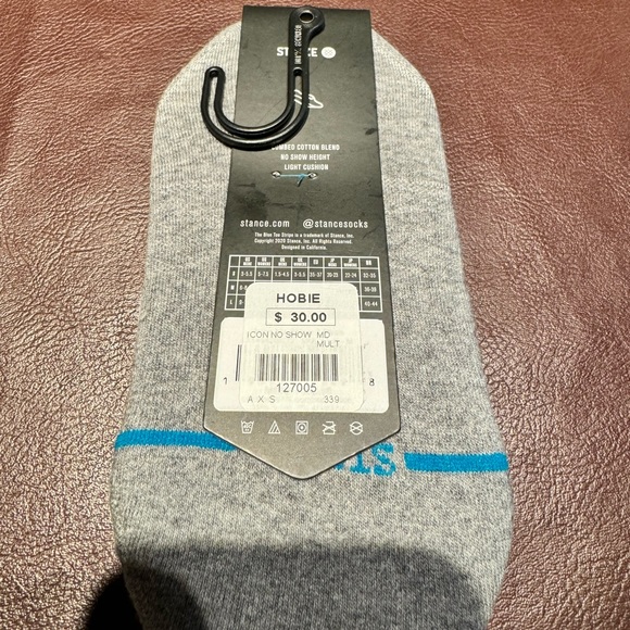 NWT Stance Casual 3-Pack Socks - Picture 2 of 3